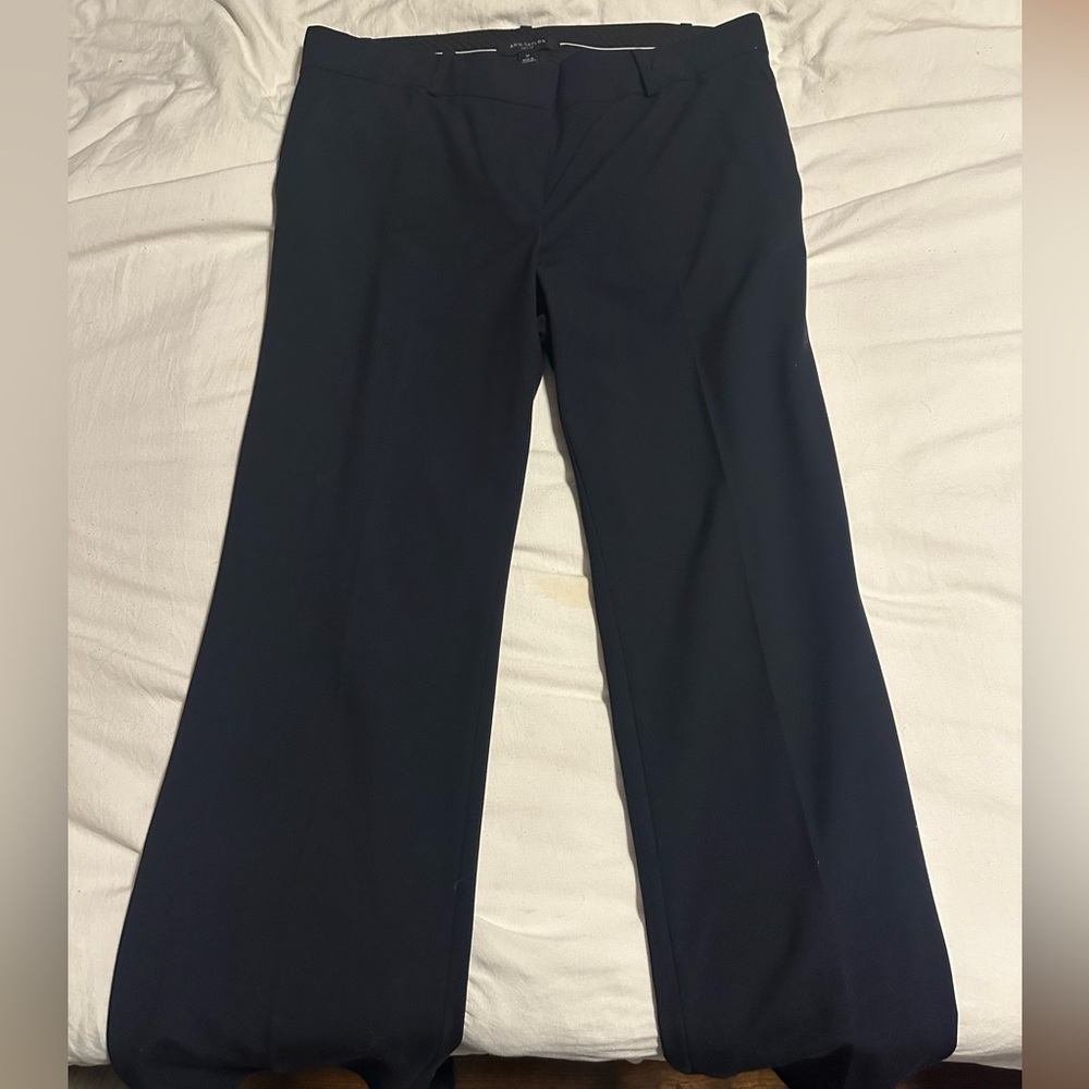 Ann Taylor suit pants navy blue